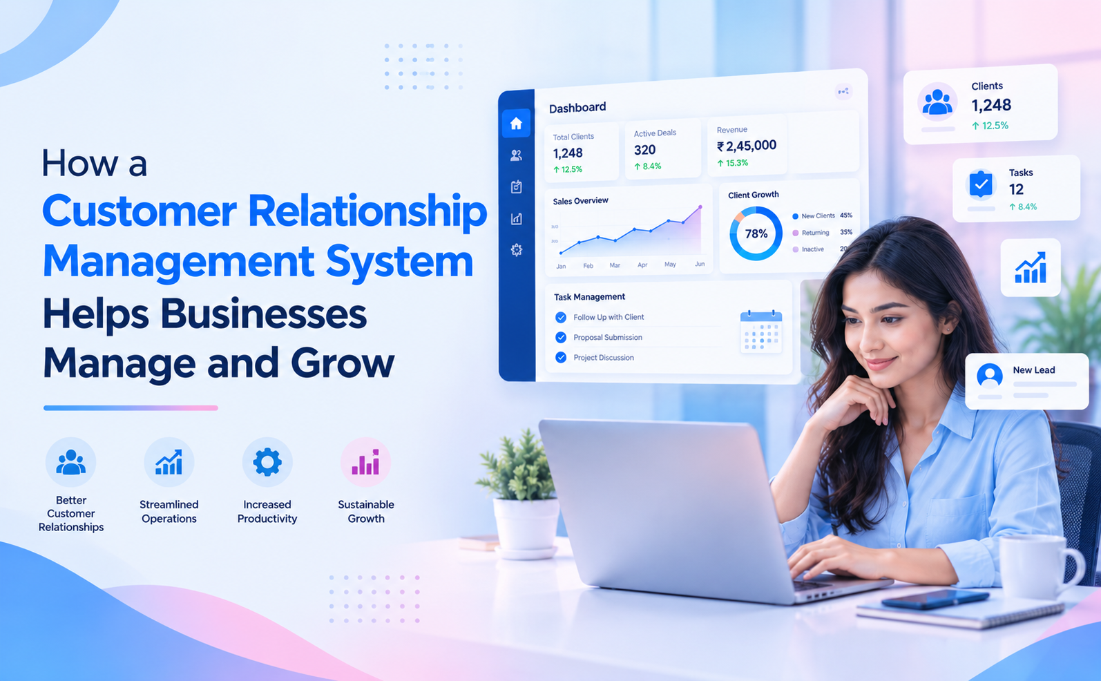 How a Customer Relationship Management System Helps Businesses Manage and Grow