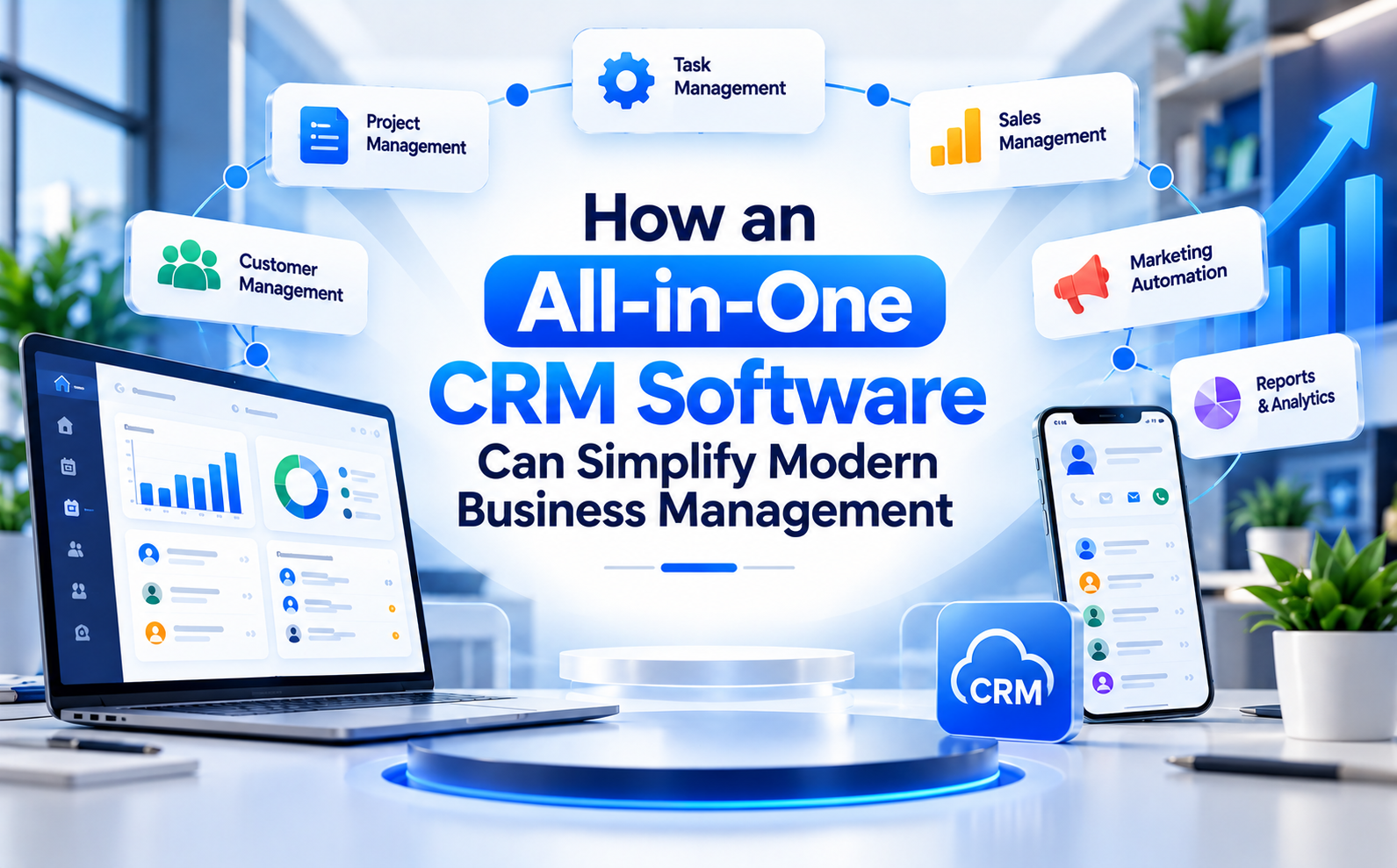 How an All-in-One CRM Software Can Simplify Modern Business Management