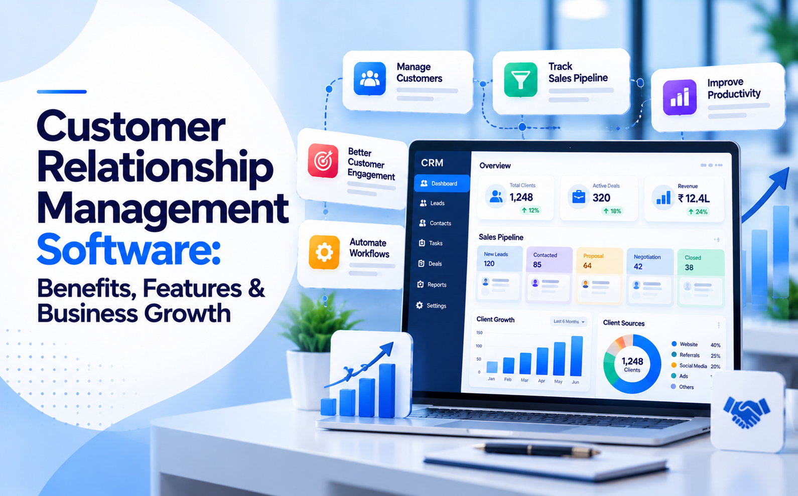 Customer Relationship Management Software: Benefits, Features & Business Growth