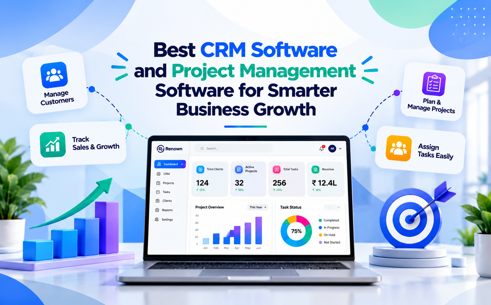 Best CRM Software and Project Management Software for Smarter Business Growth